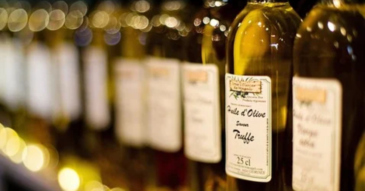 bottiglie di olio extravergine di oliva