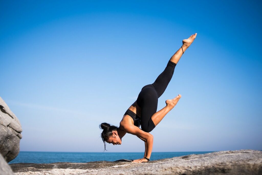 Yoga al mare