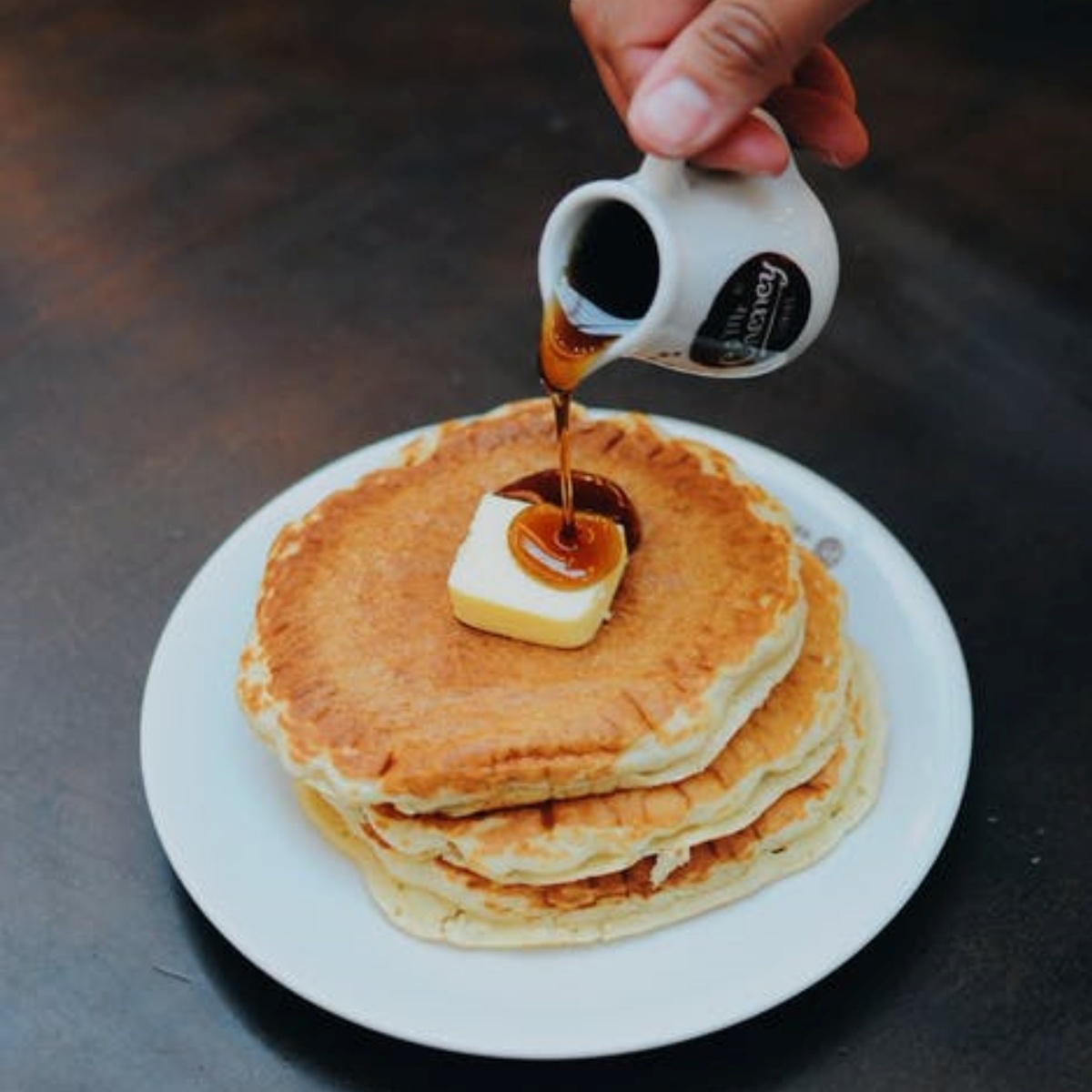 pancakes con succo d'acero