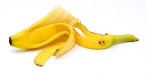 La buccia di banana come rimedio per i piedi