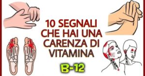 Sapevi che questi sintomi di carenza di vitamina B12 vengono ignorati dalla maggior parte delle persone?