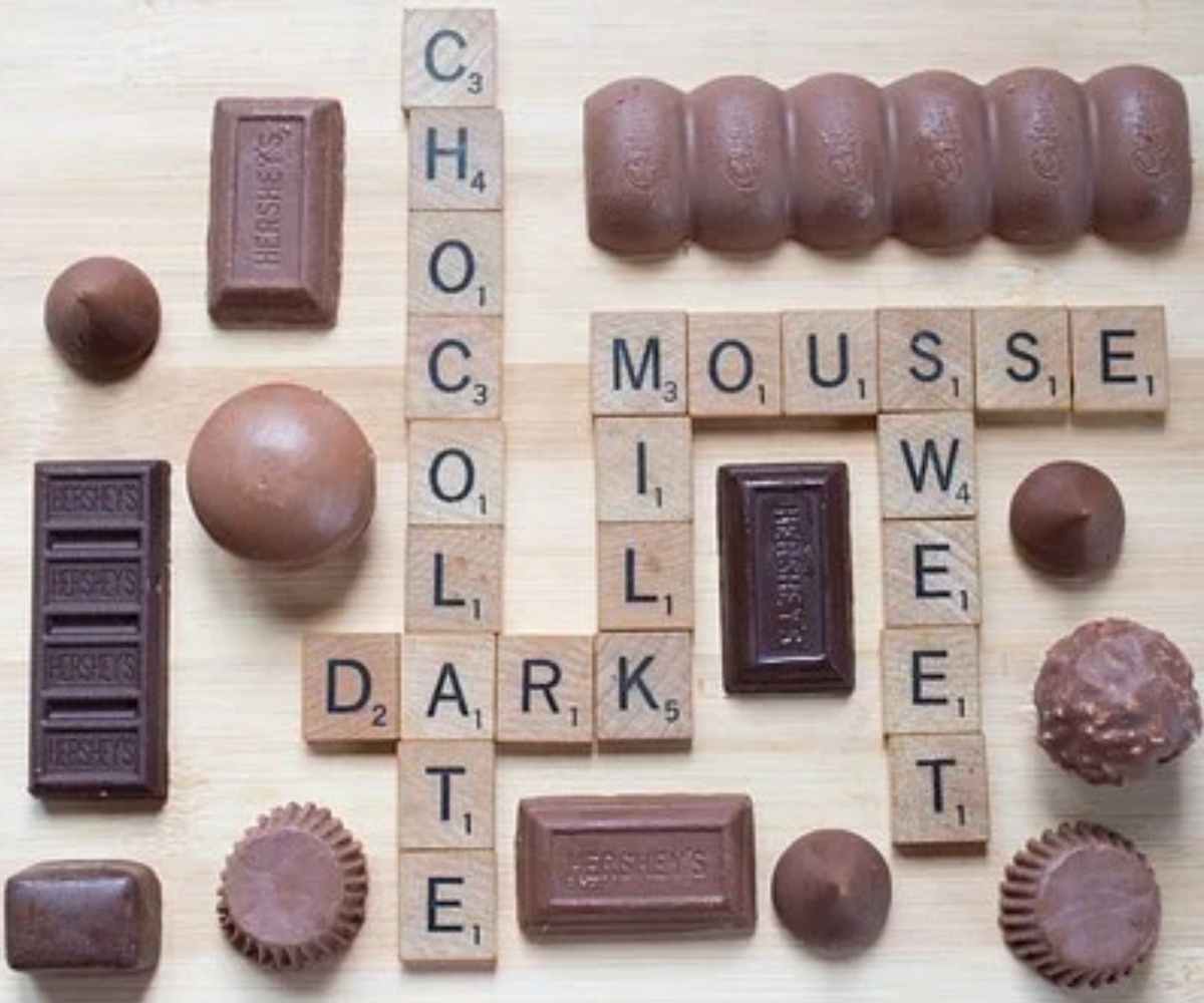 scritta sul cioccolato