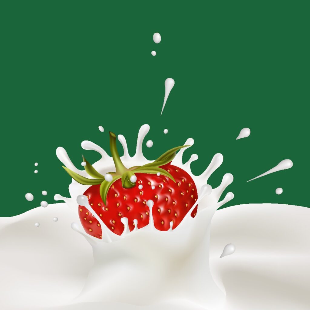 Yogurt e fragola