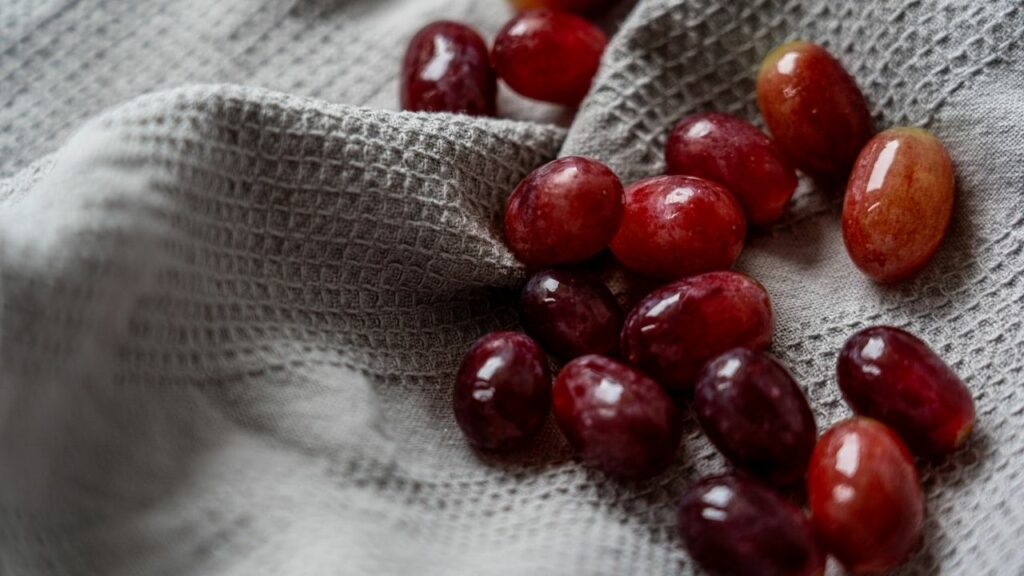 uva rossa con antiossidanti
