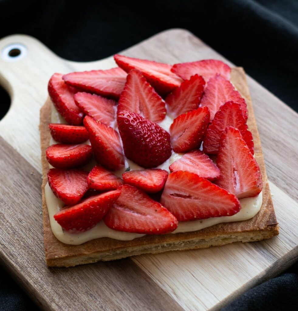 Toast alle fragole