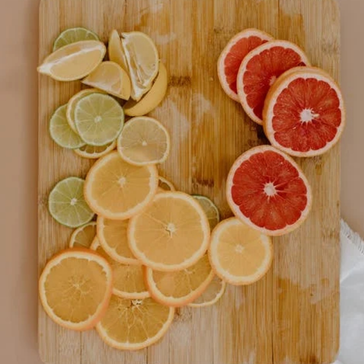 arancia e limone a fette