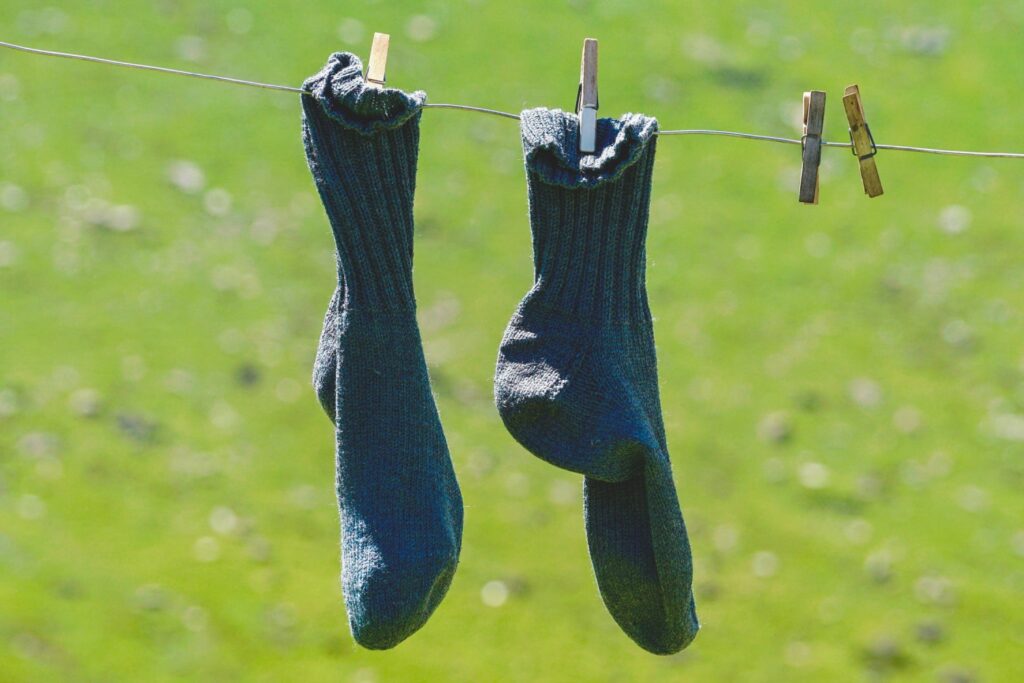 Come lavare i calzini
