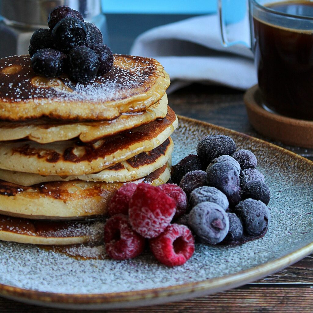 Pancake proteici alla frutta