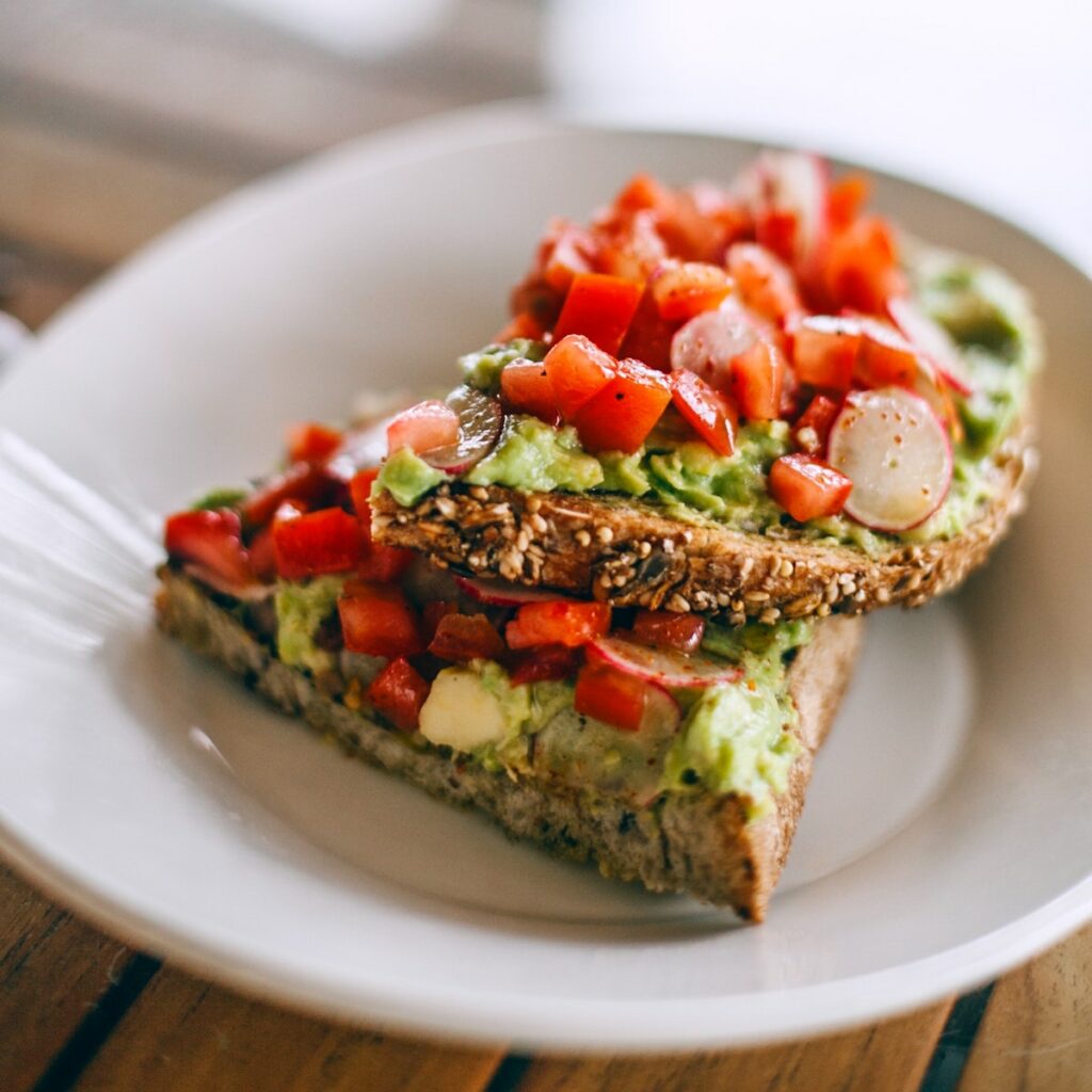 Bruschetta nel piatto