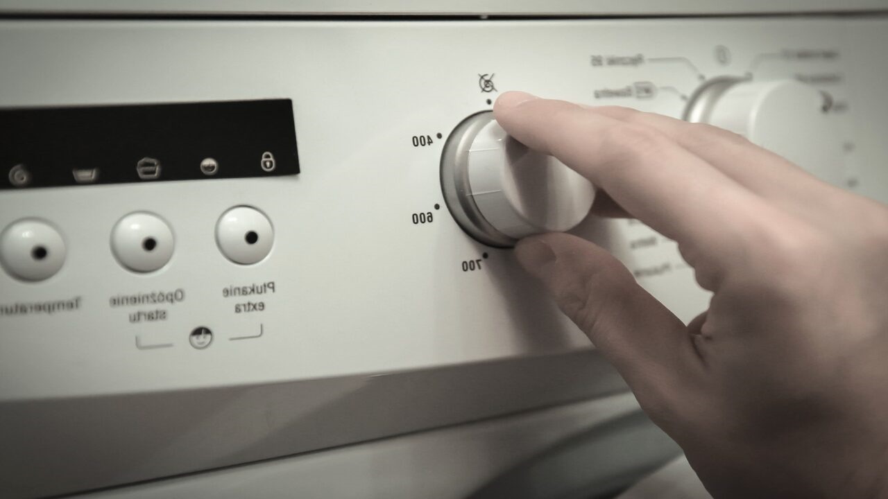 scelta programma lavatrice