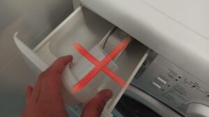 Cassetto dei detersivi della lavatrice