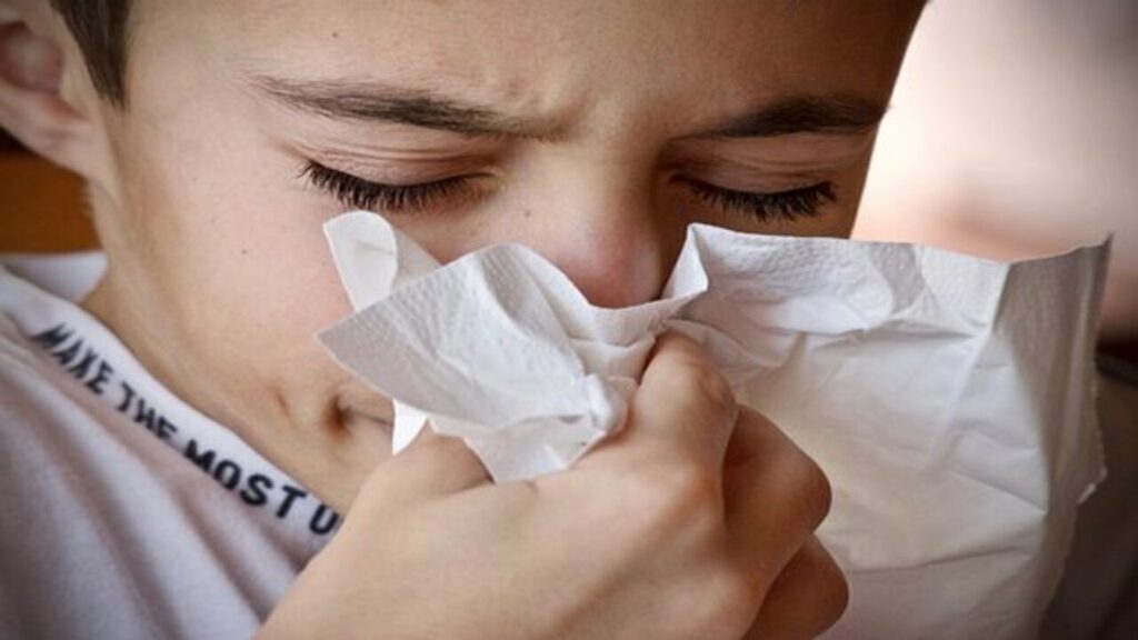 bambino raffreddore tosse