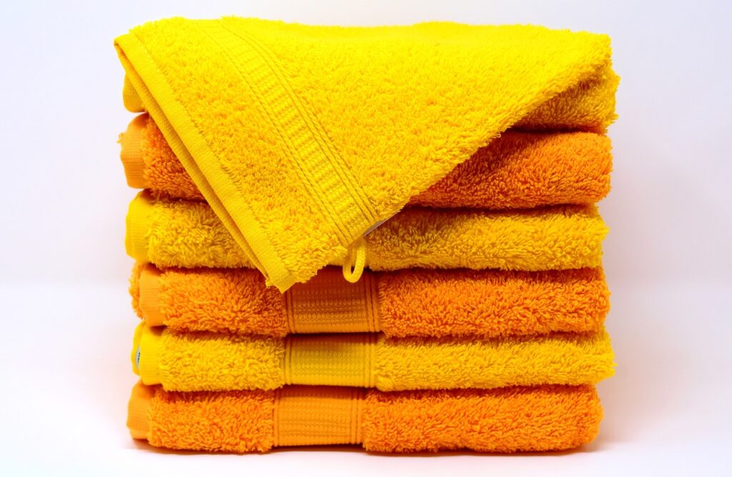 Asciugamani gialli