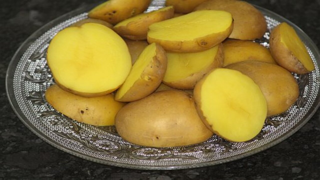 piatto di patate