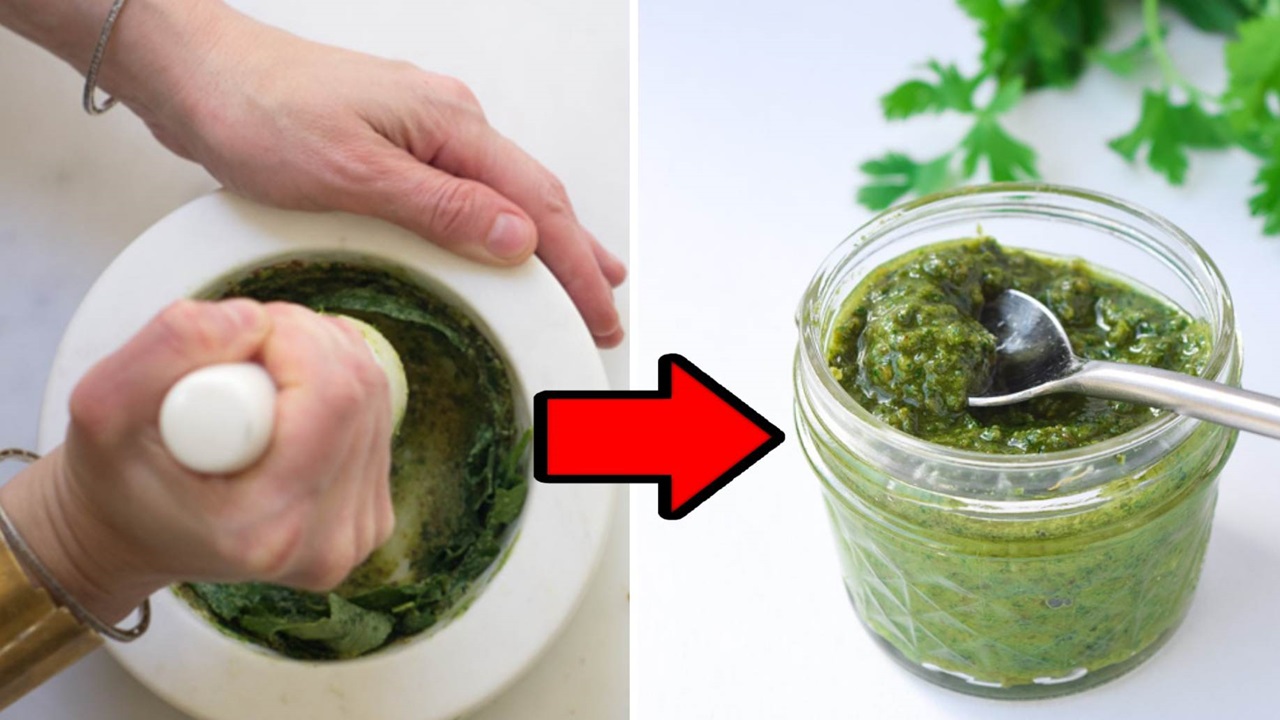 pesto alle erbe aromatiche