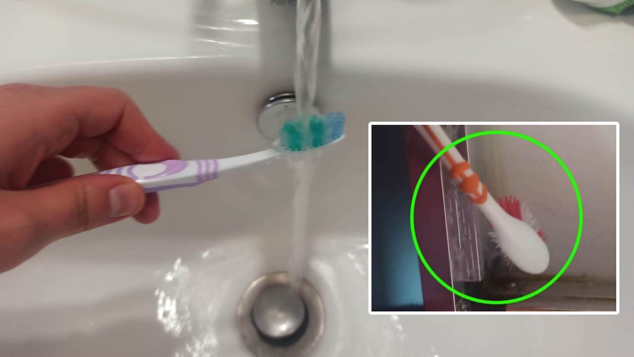 Riciclo spazzolino da denti