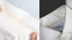 6 trucchetti veloci per eliminare le macchie dai colli delle camicie