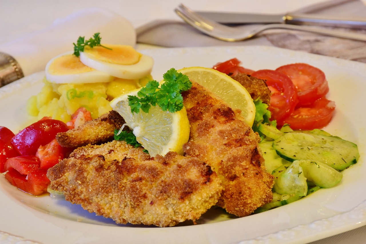 Cotoletta con contorno