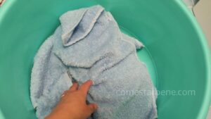 lavaggio asciugamani