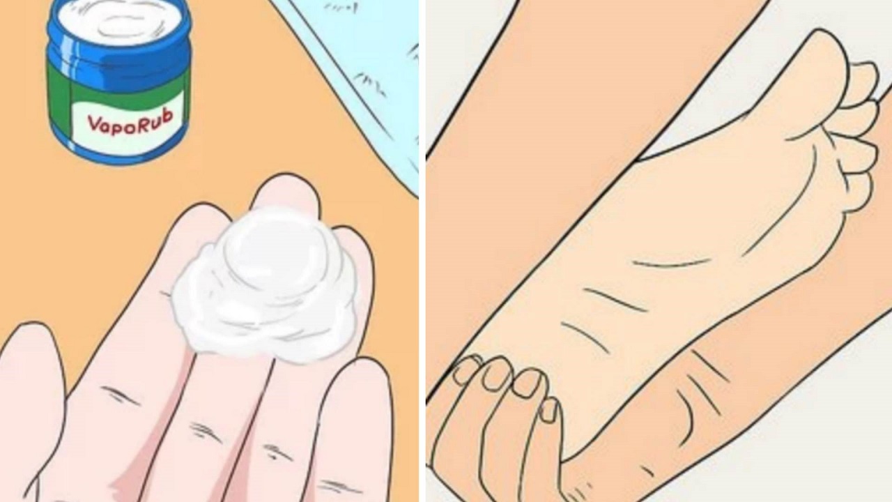 Rimedi tosse: Vicks e massaggio piedi