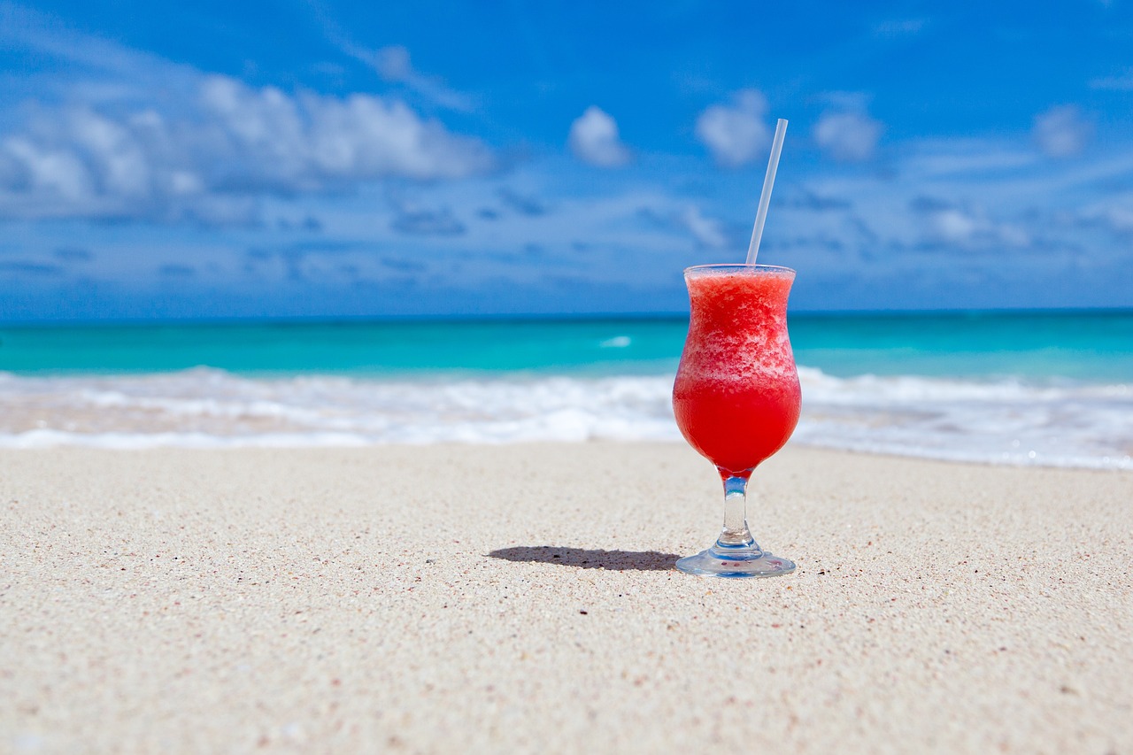 Drink fresco in spiaggia