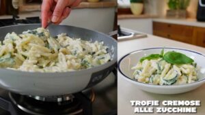 Le trofie alle zucchine dell’amatissima Benedetta Rossi: lei aggiunge un ingrediente che le rende ancora più buone