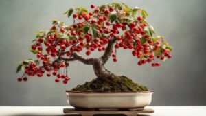 Sapevate che può succedere? Alberi da frutto diventano bonsai