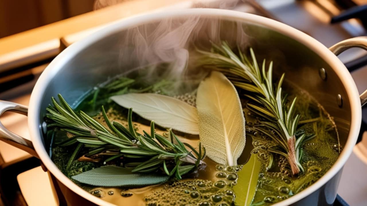 infuso salvia e rosmarino